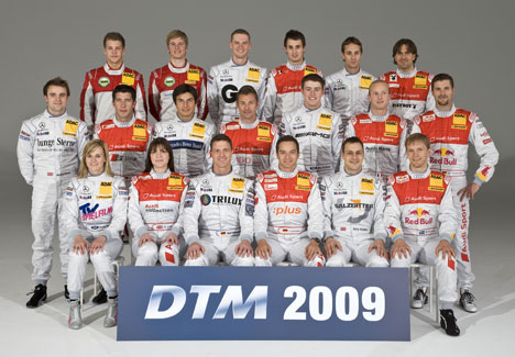 DTM kørerne årgang 2009